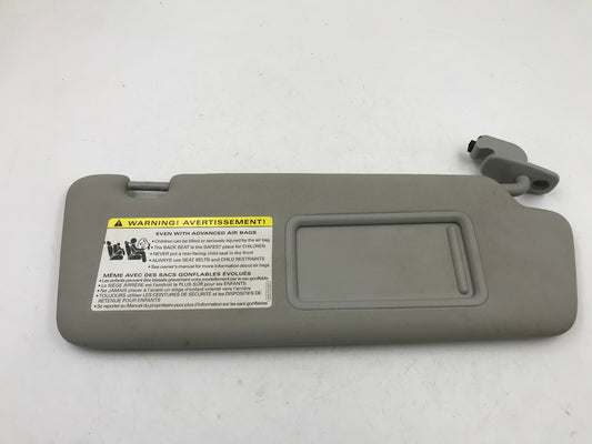2002-2008 Audi A4 Sedan Passenger Sun Visor Gray Illuminated OEM B01B17062