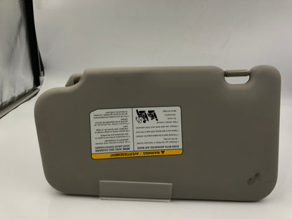 2011-2013 Nissan Juke Passenger Sun Visor Gray OEM B01B32040