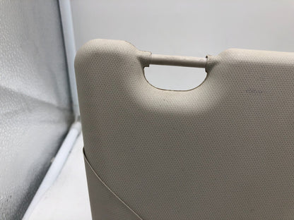 2012-2013 Ford Focus Passenger Sun Visor Ivory OEM A02B10006