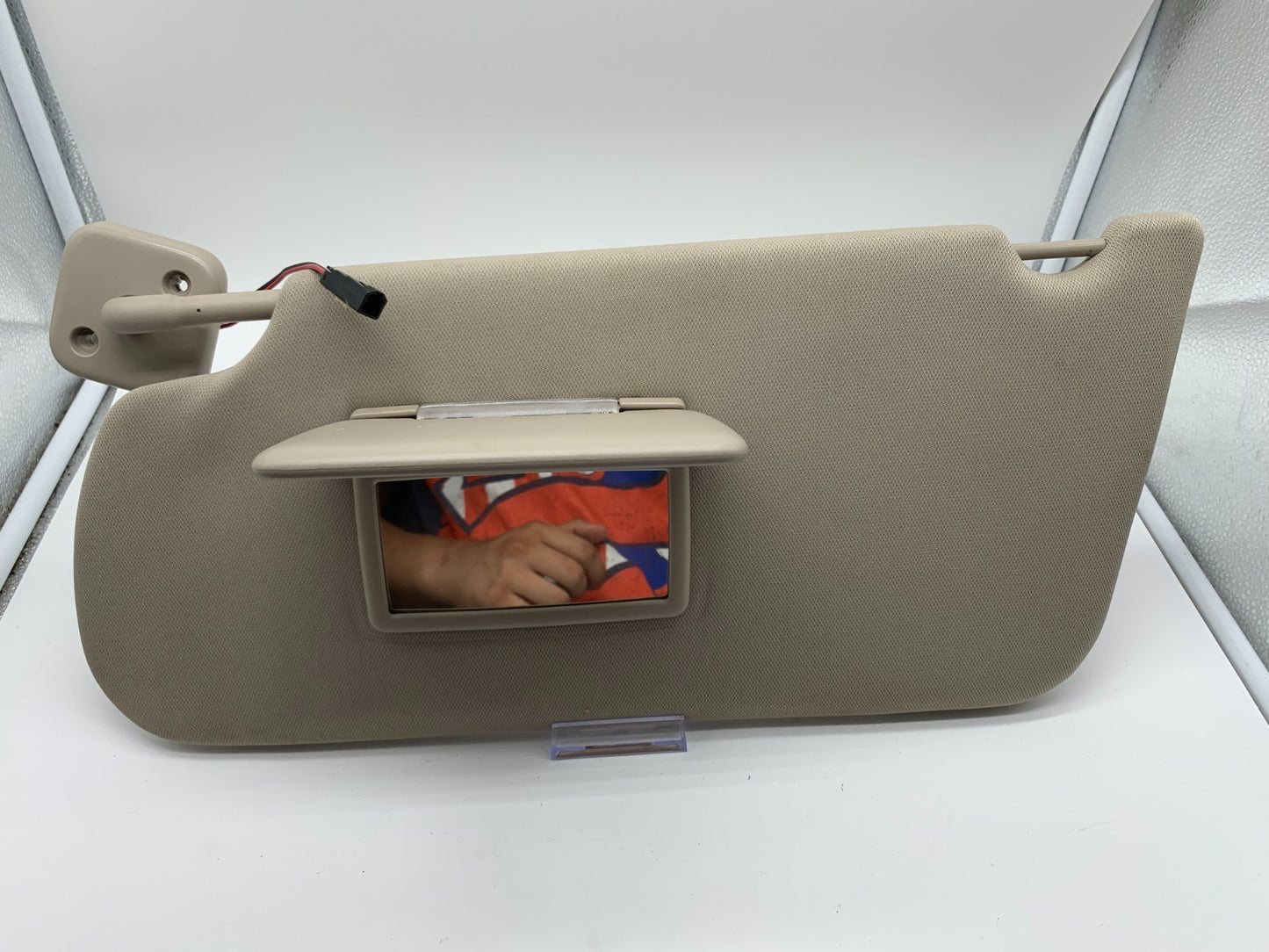 2009-2012 Ford Flex Driver Sun Visor Gray Illuminated OEM C04B23011