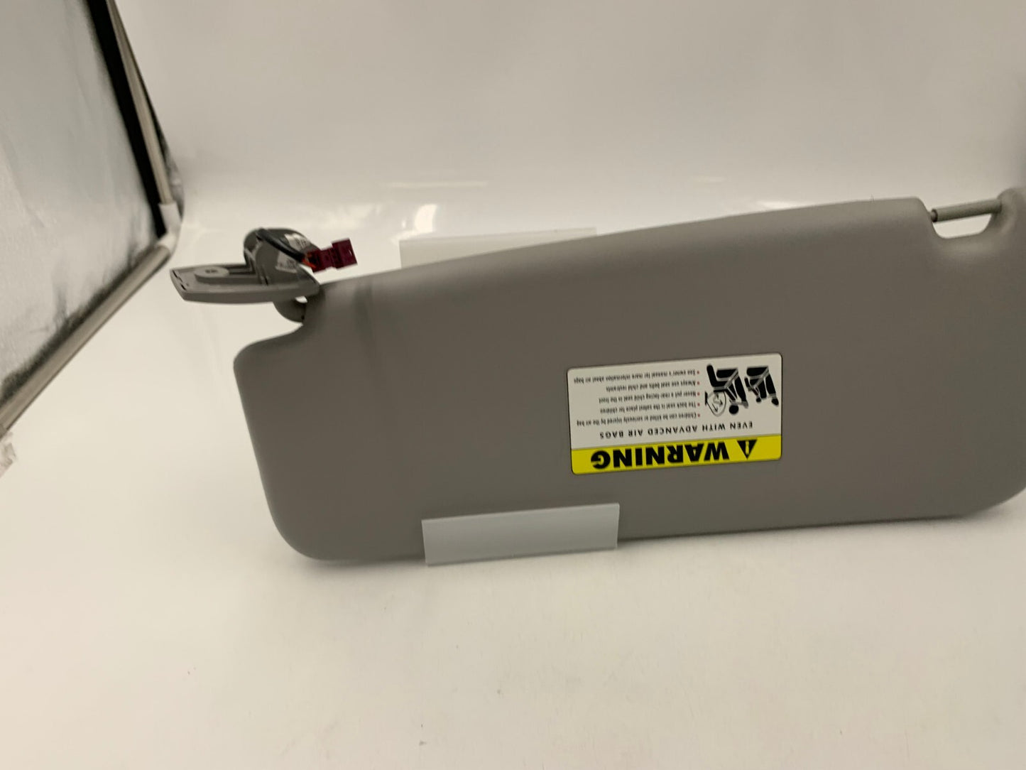 2008-2009 BMW 535i Passenger Sun Visor Gray OEM D04B03081