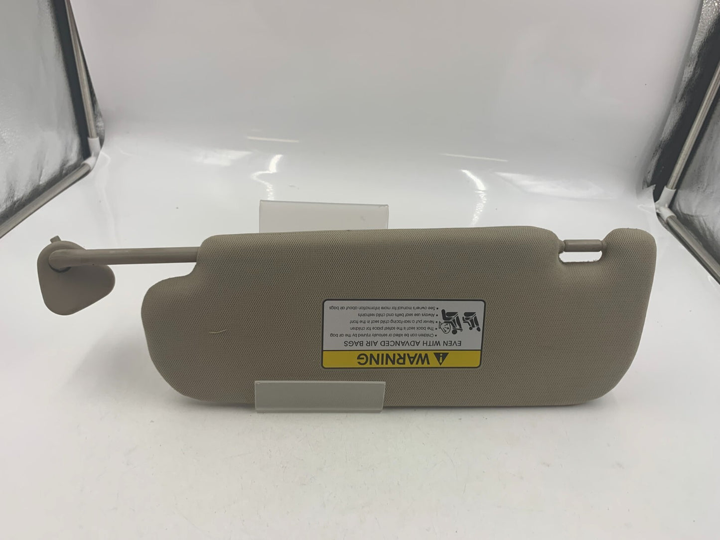 2011-2016 Kia Optima Passenger Sun Visor Tan OEM D02B33082