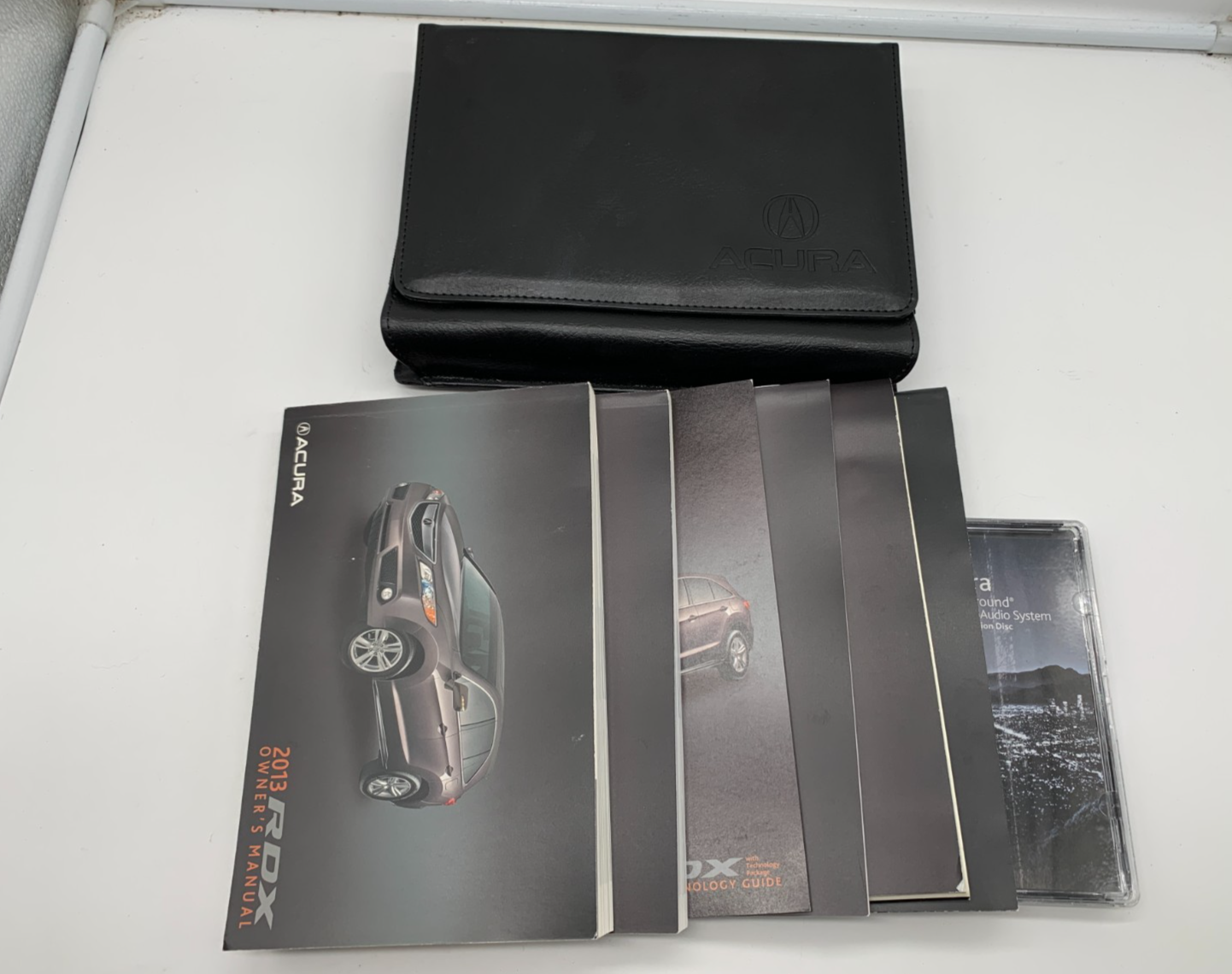 2013 Acura RDX Owners Manual Set with Case OEM