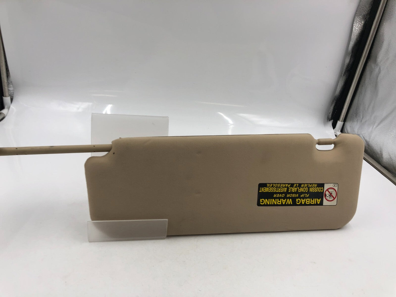 2007-2009 Lexus ES350 Passenger Sun Visor Tan OEM  A01B30023