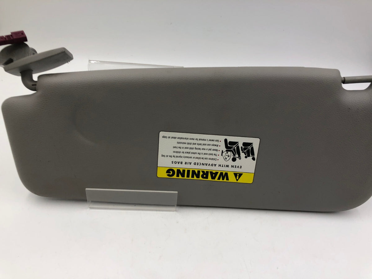 2008-2010 BMW 528i Passenger Sun Visor Gray Illuminated OEM G01B08056
