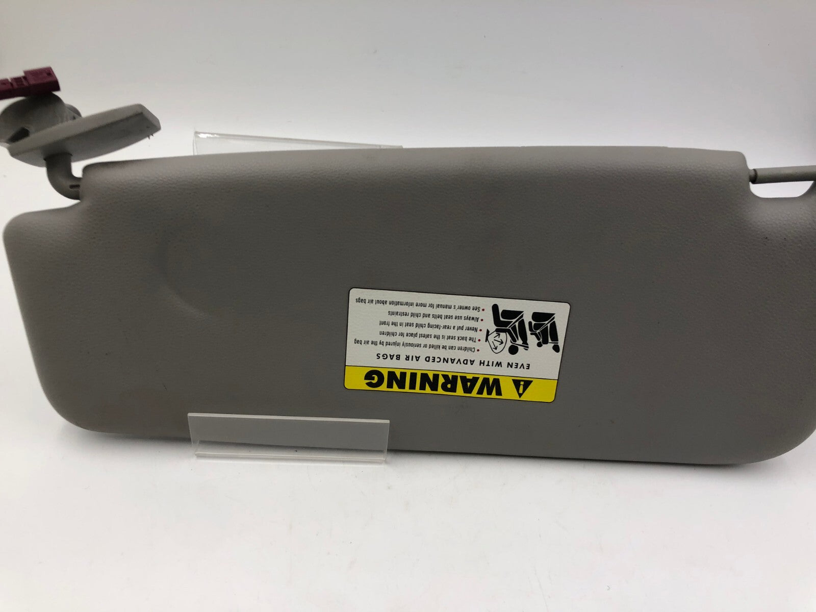 2008-2010 BMW 528i Passenger Sun Visor Gray Illuminated OEM G01B08056
