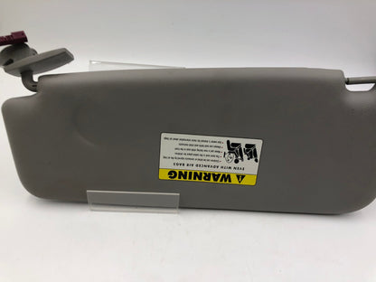 2008-2010 BMW 528i Passenger Sun Visor Gray Illuminated OEM G01B08056