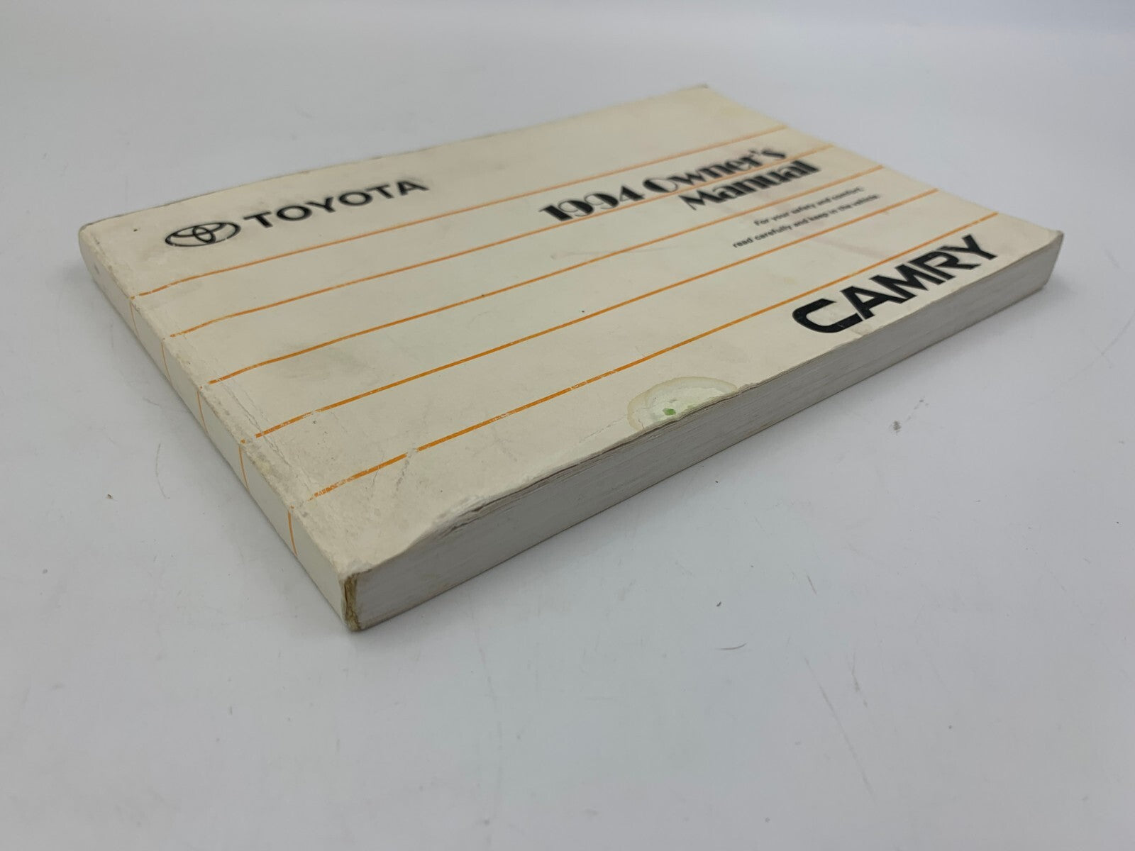 1994 Toyota Camry Owners Manual OEM B01B10005