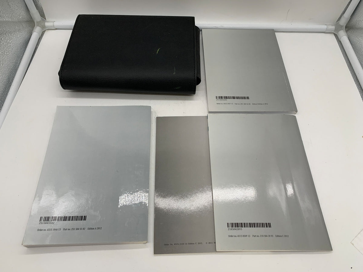 2012 Mercedes-Benz RClass R-Class R350 Owners Manual with Case OEM R01B26016