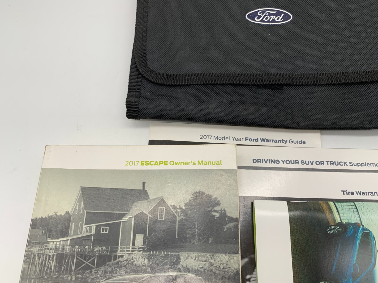 2017 Ford Escape Owners Manual Set with Case OEM