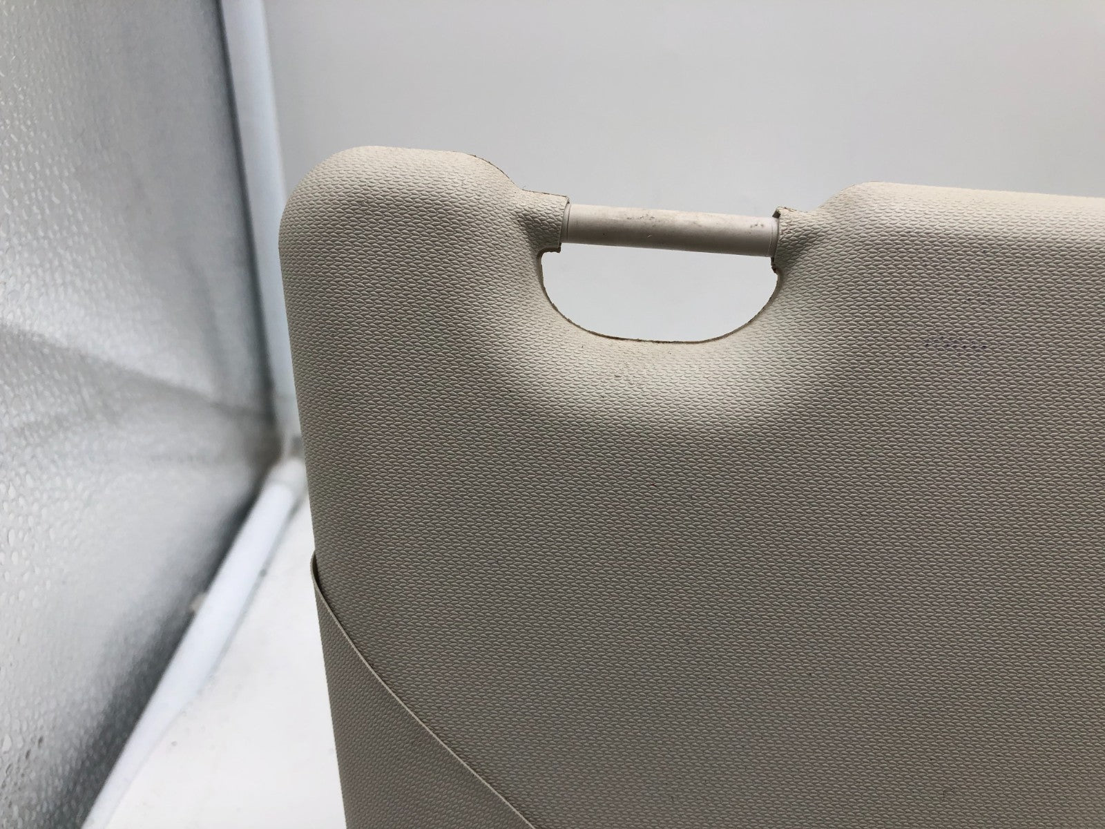 2012-2013 Ford Focus Passenger Sun Visor Ivory OEM A02B10006