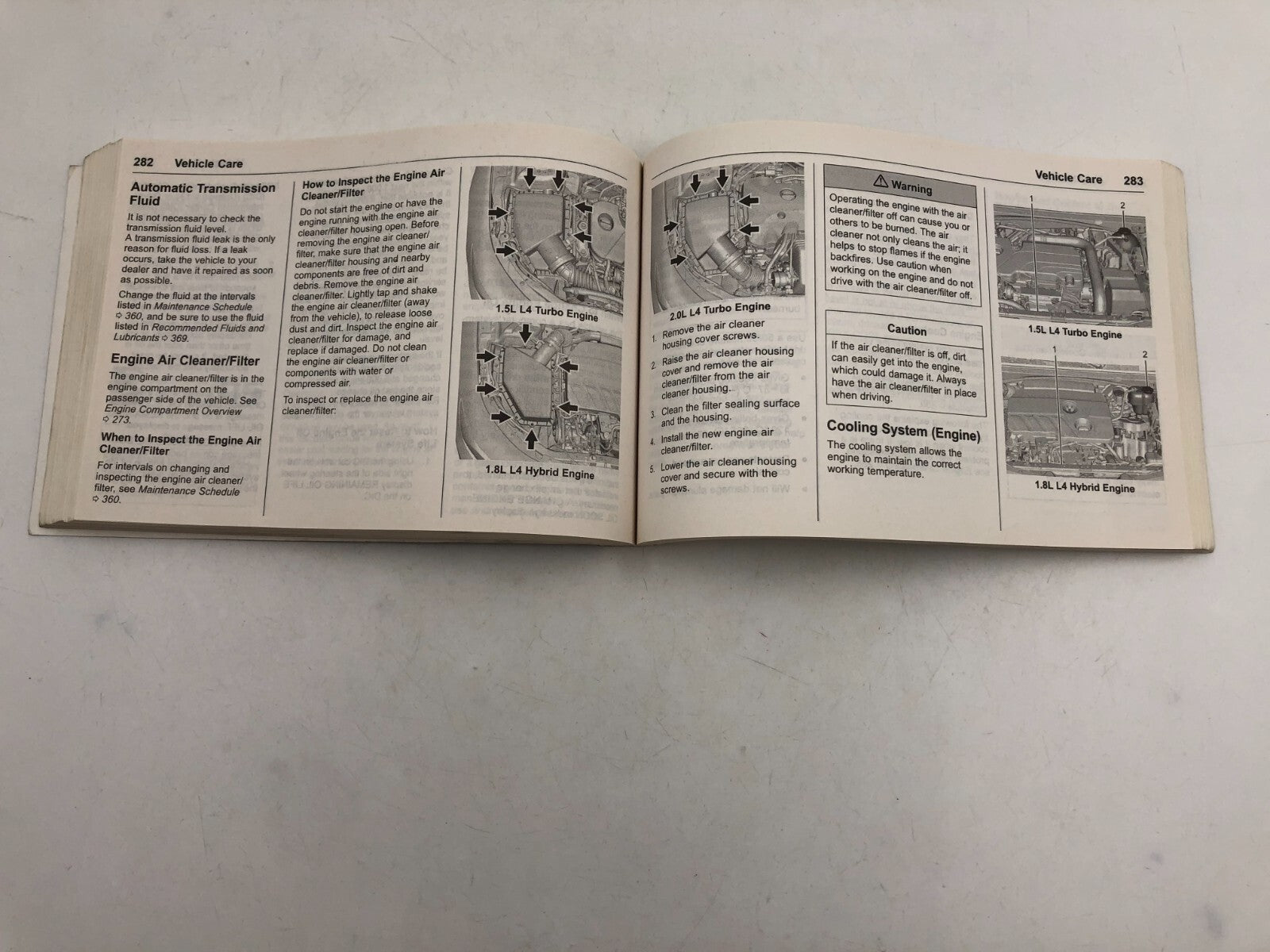 2018 Chevrolet Malibu Owners Manual Set OEM D04B46060