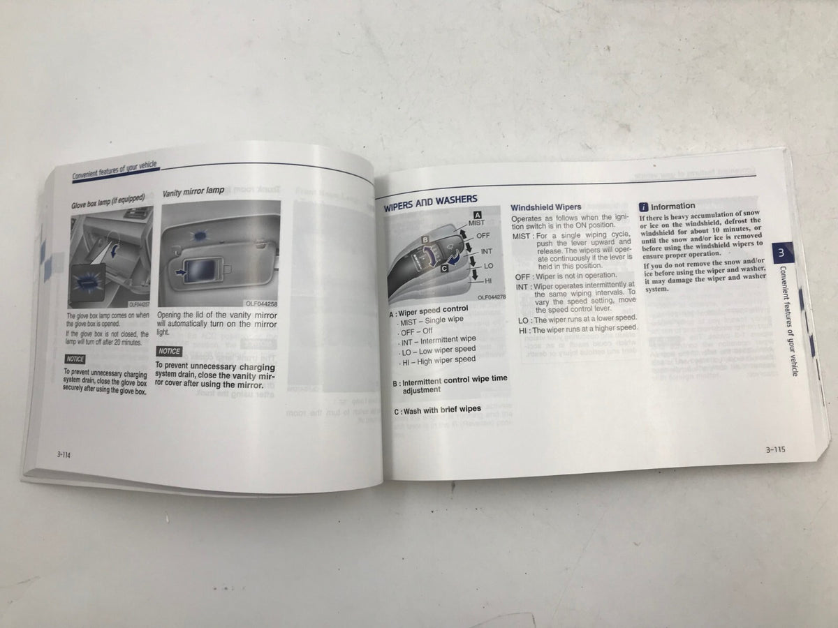 2018 Hyundai Sonata Owners Manual Set with Case OEM B01B13031