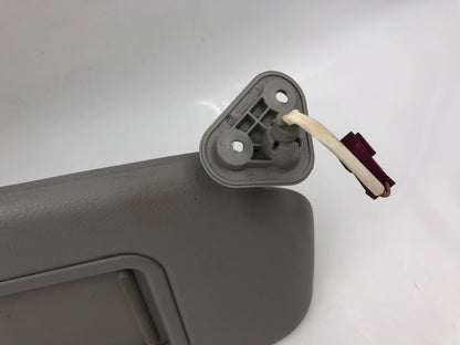 2007-2013 BMW 328i Passenger Sun Visor Sunvisor Gray Illuminated OEM A01B24030