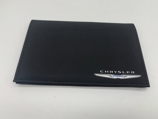 Chrysler Owners Manual Case Only OEM A02B41040