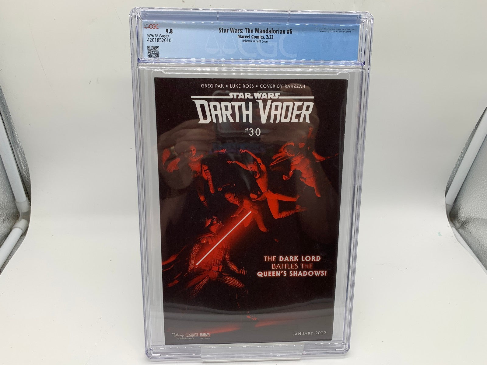 Star Wars The Mandalorian #6 CGC 9.8 Rahzzah 1:50 1st appearance of Burg