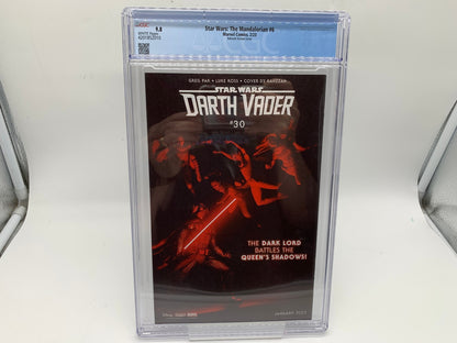Star Wars The Mandalorian #6 CGC 9.8 Rahzzah 1:50 1st appearance of Burg