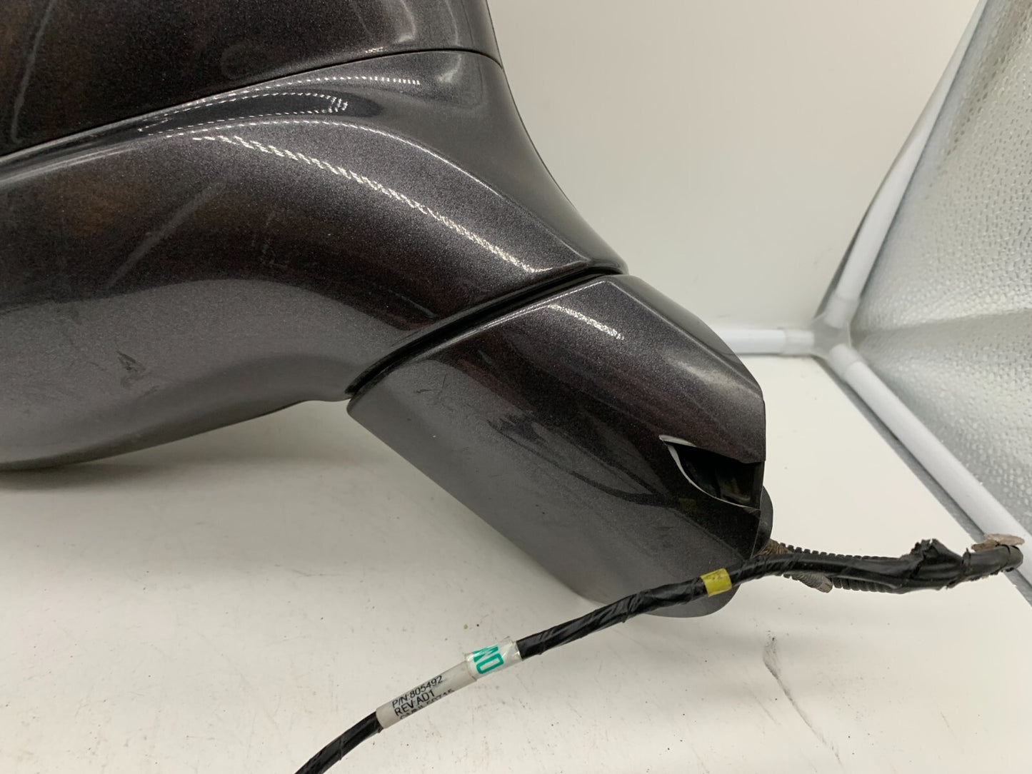 2017-2019 Chrysler Pacifica Passenger Side View Door Mirror Black BSA E02B30026