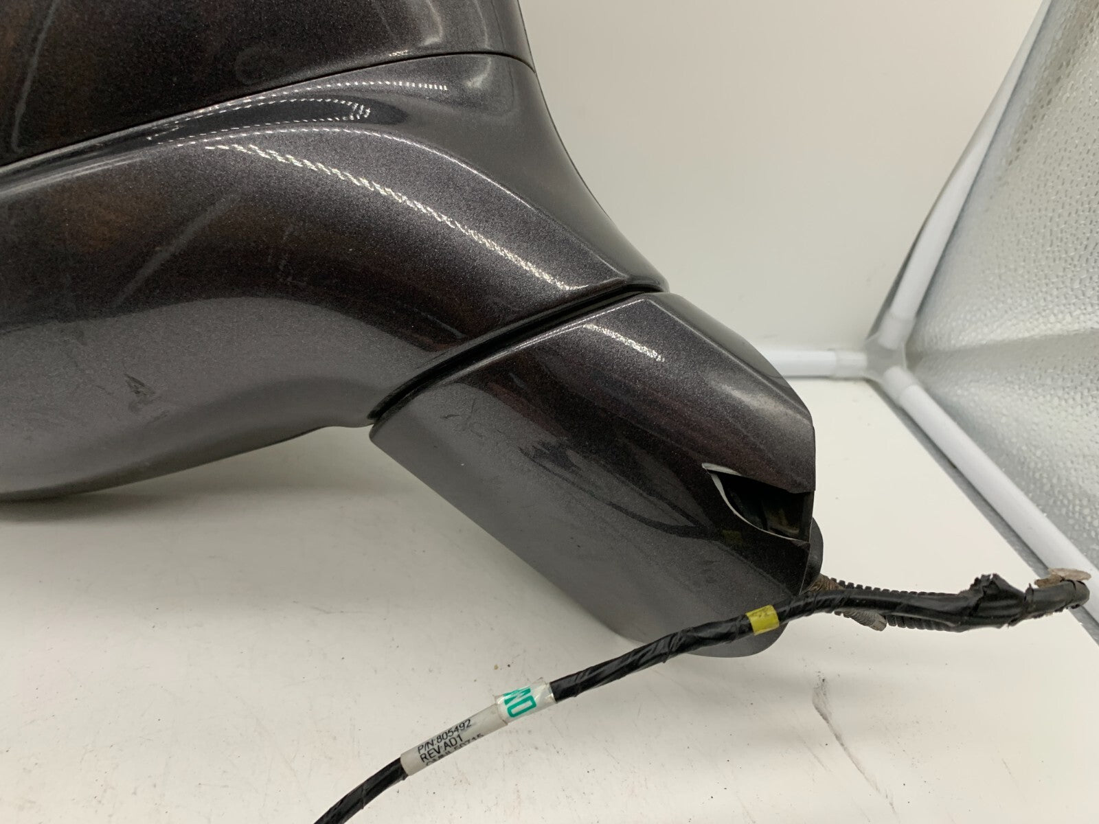 2017-2019 Chrysler Pacifica Passenger Side View Door Mirror Black BSA E02B30026