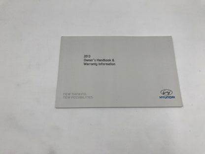 2013 Hyundai Tucson Owners Manual Set with Case OEM D01B29088