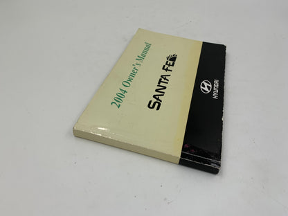 2004 Hyundai Santa FE Owners Manual OEM C04B59007