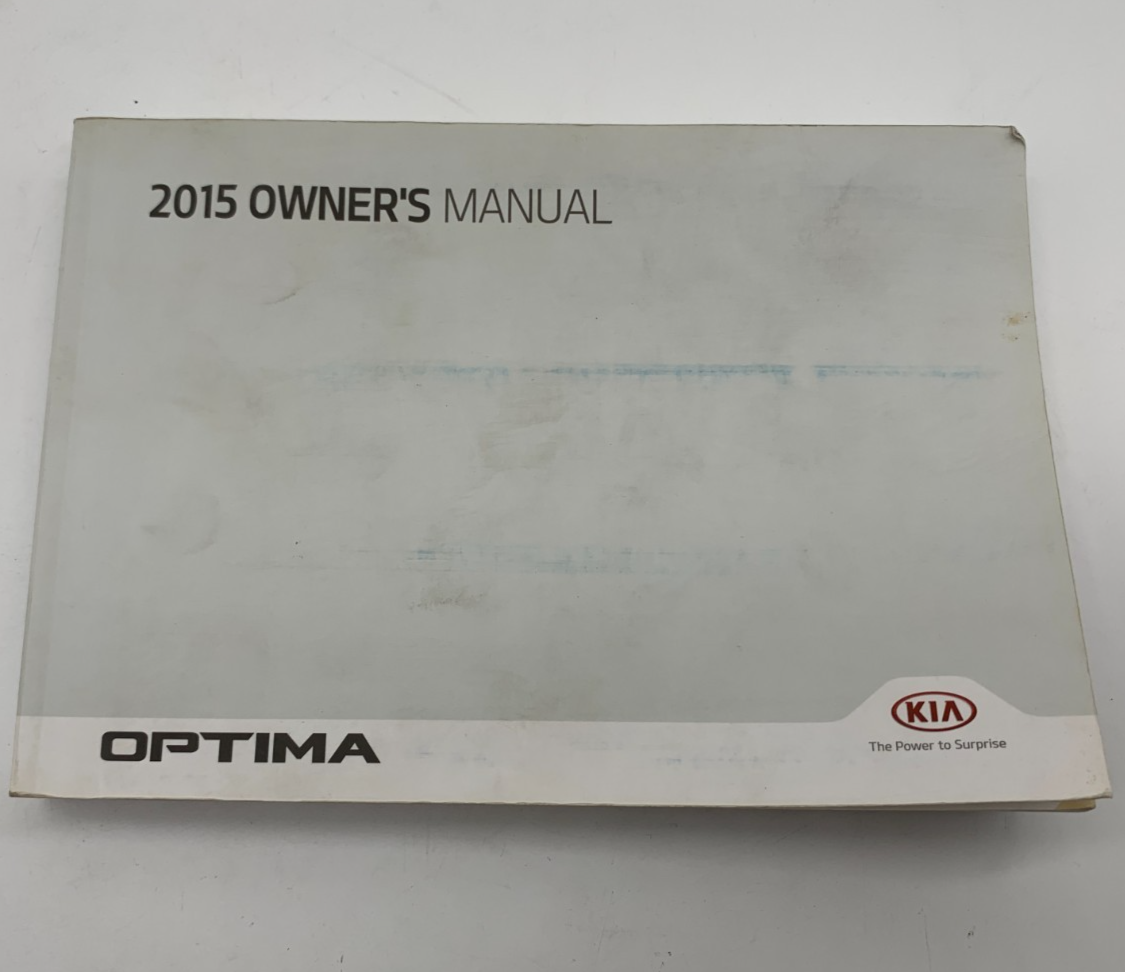 2015 Kia Optima Owners Manual OEM C01B47006
