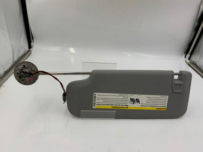 2016-2021 Chevrolet Malibu Passenger Sun Visor  Gray Illuminated OEM A01B39033