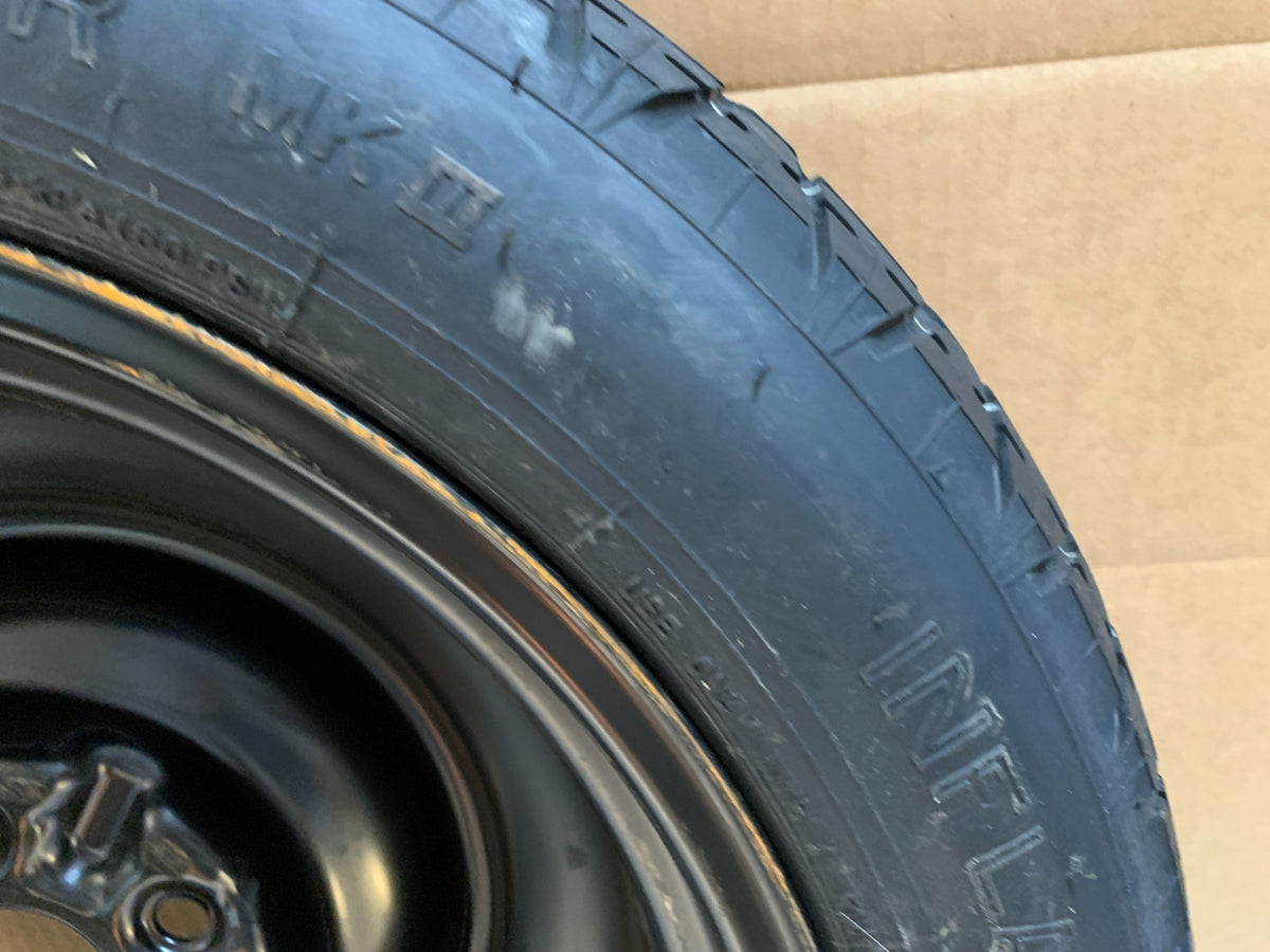 2007-2017 Toyota Camry 17" Spare Tire Compact Donut Wheel OEM T155/70D17 OEM