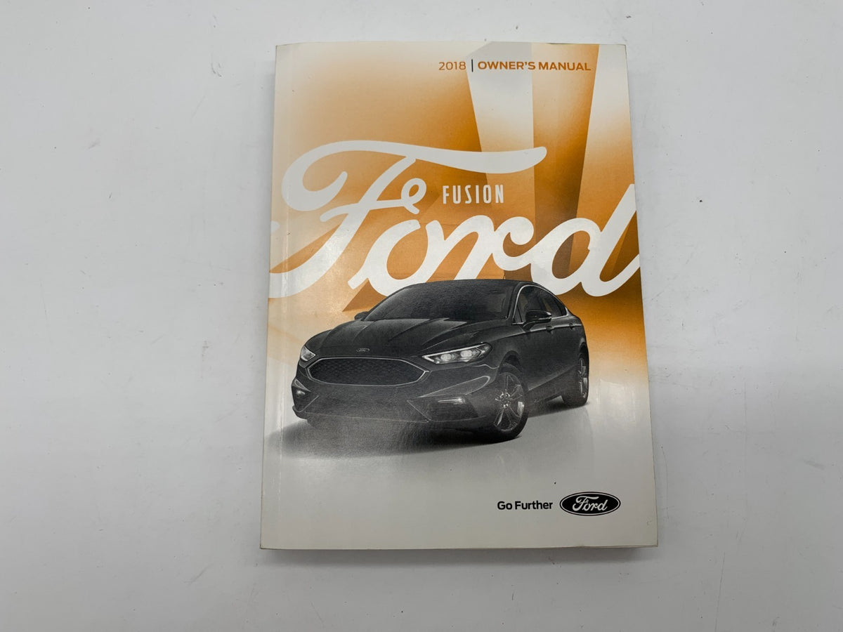 2018 Ford Fusion Owners Manual Set with Case OEM R01B13007