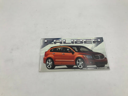 2007 Dodge Caliber Owners Manual Set with Case OEM B03B41070