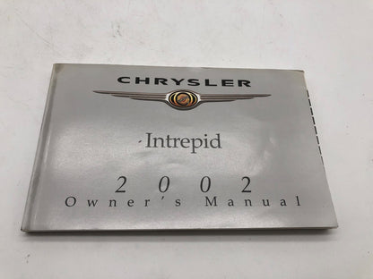 2002 Chrysler Intrepid Owners Manual with Case OEM R01B50005