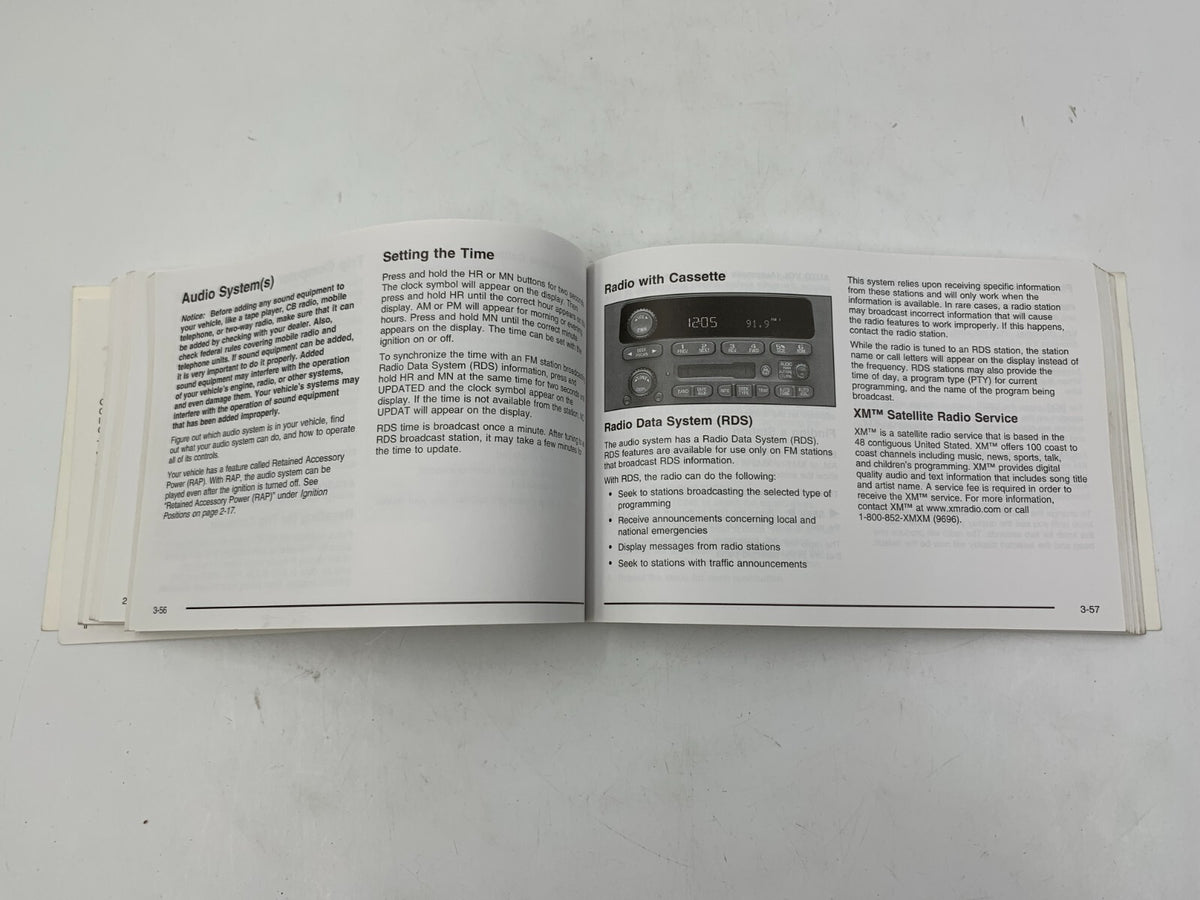 2004 Chevrolet Impala Owners Manual OEM Chevy D01B17056