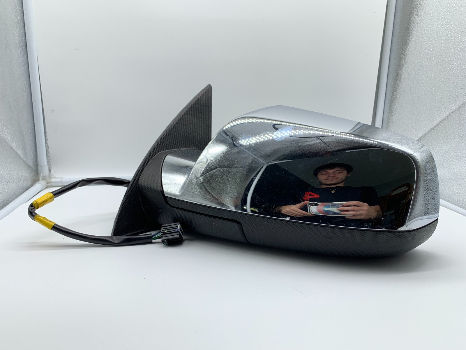 2010-2011 Chevrolet Equinox Driver Side View Power Door Mirror Chrome B01B55098