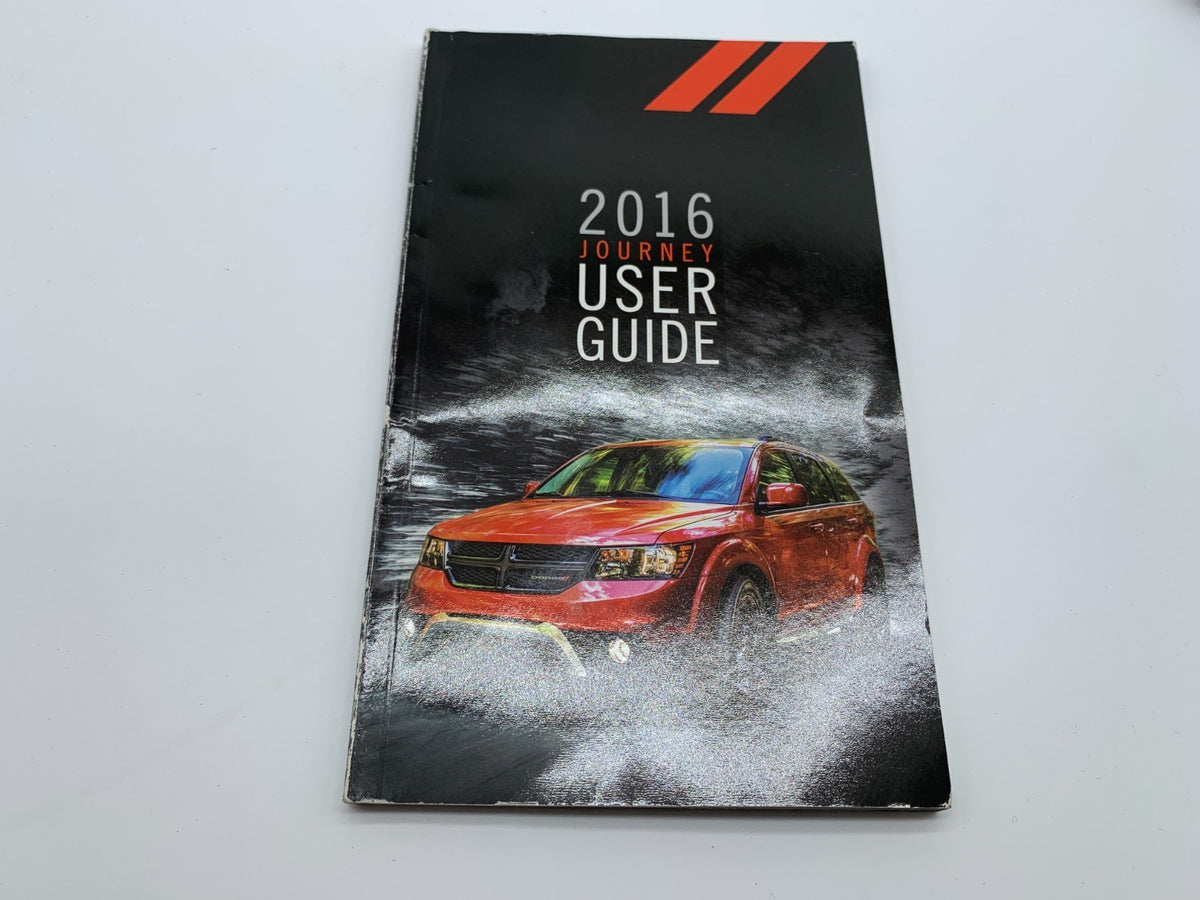 2016 Dodge Journey Owners Manual with Case OEM R01B03003