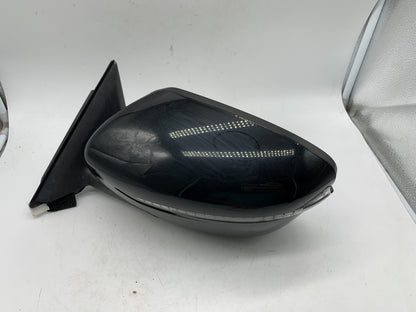2017-2020 Nissan Rogue Driver Side View Power Door Mirror Black OEM A04B35001