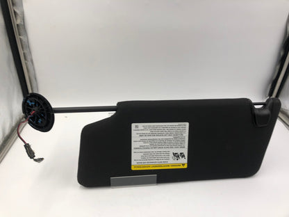 2011-2015 Ford Explorer Passenger Sun Visor Illuminated Black OEM C03B41028