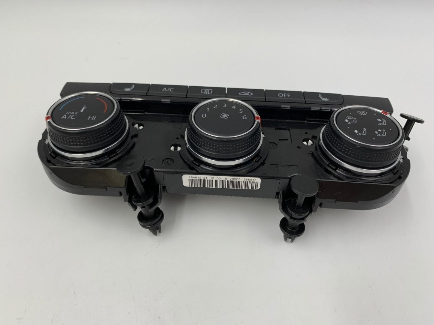2017 Volkswagen Golf GTI AC Heater Climate Control Temperature Unit D01B28031