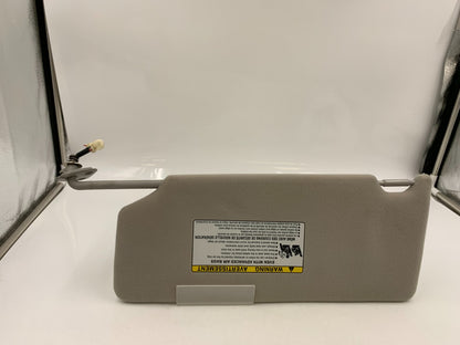 2005-2012 Toyota Avalon Passenger Sun Visor Gray Illumination OEM C04B31063