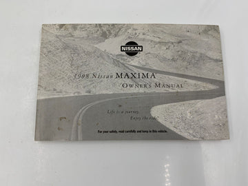 1998 Nissan Maxima Owners Manual Handbook OEM G04B40019