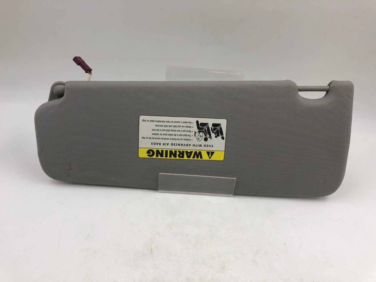 2001-2006 BMW 325i Passenger Sun Visor Gray Illumination OEM D03B44058