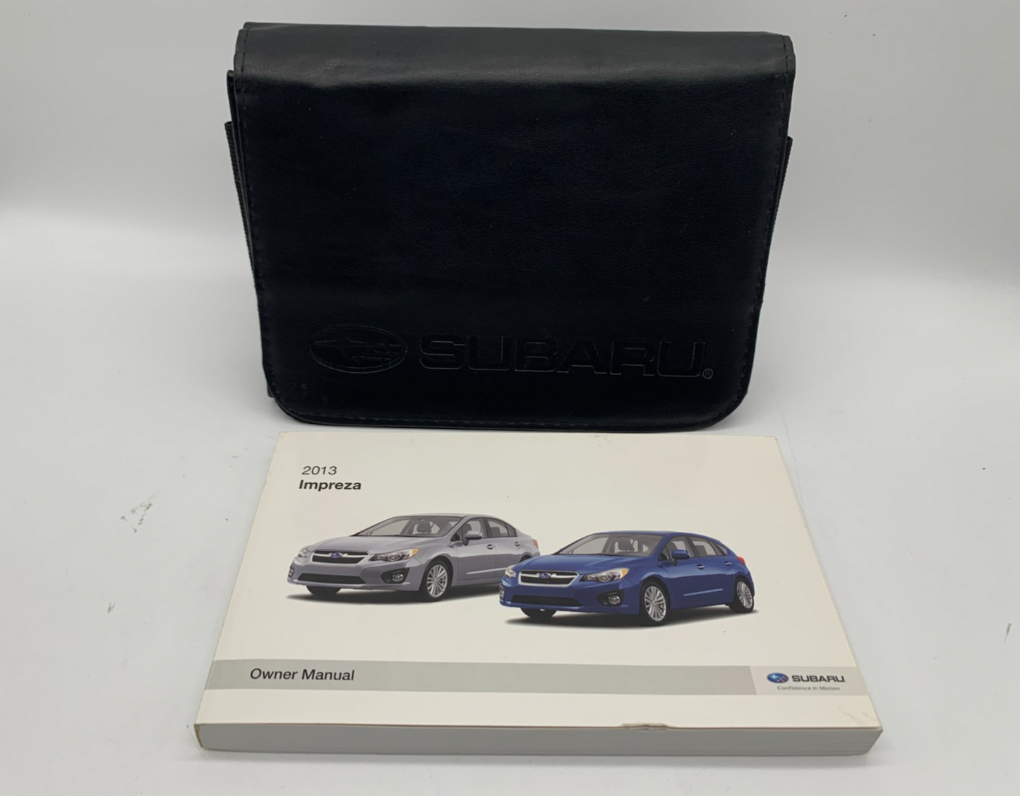 2013 Subaru Impreza Owners Manual Set with Case OEM A02B54013
