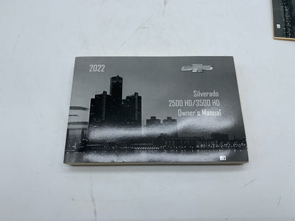 2022 Chevrolet Silverado 2500 3500 HD Owners Manual Set OEM D01B47004