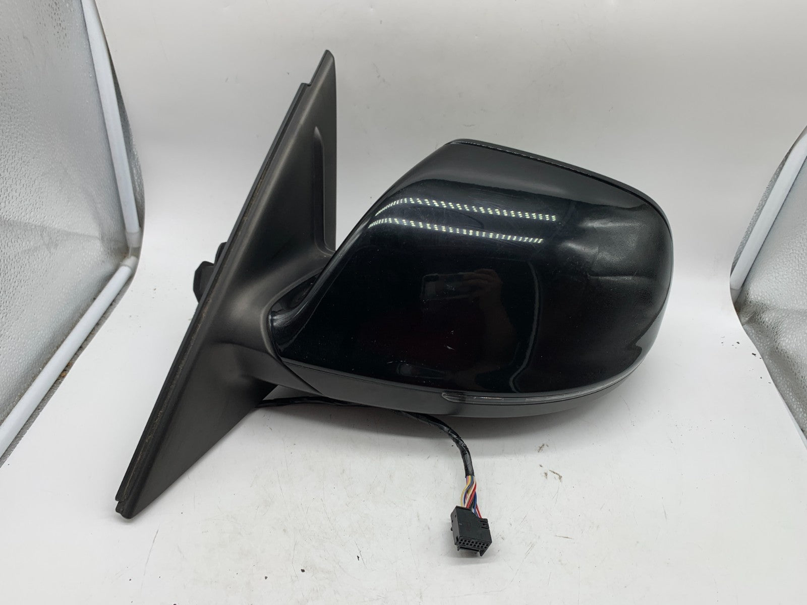 2009-2014 Audi Q5 Driver Side View Power Door Mirror Black OEM B01B39001