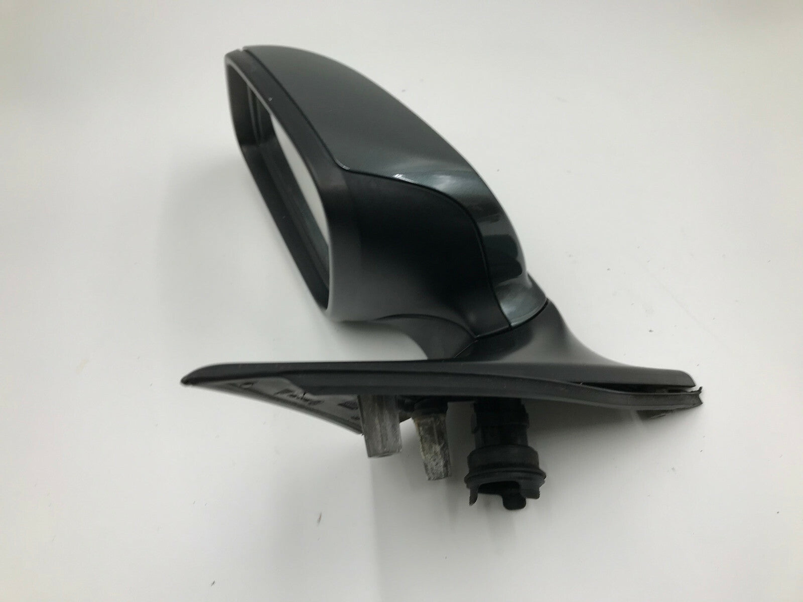 2012-2013 BMW 528i Driver Side View Power Door Mirror Gray OEM D02B04004