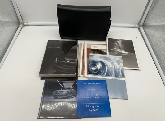 2010 Lincoln MKS Owners Manual Set with Case OEM