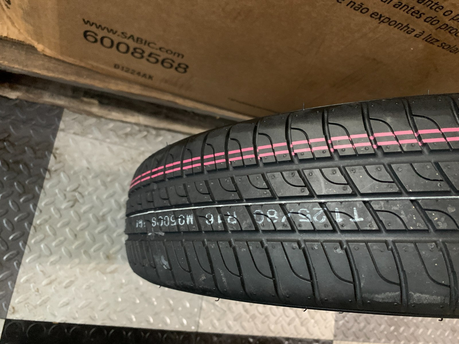 2012-2018 Ford Focus 16" Spare Tire Wheel Compact Donut T125/80R16