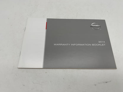 2014 Nissan Quest Owners Manual Set with Case OEM