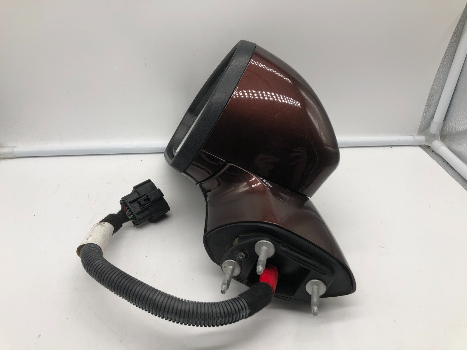 2019-2020 Ford Fusion Driver Side View Power Door Mirror Maroon BSA A02B25029