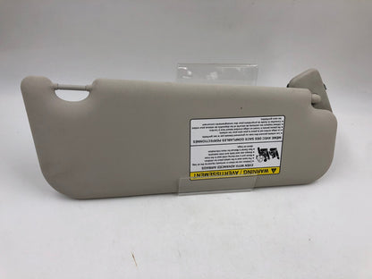 2017-2019 Jaguar XE Driver Sun Visor Gray OEM D02B10025