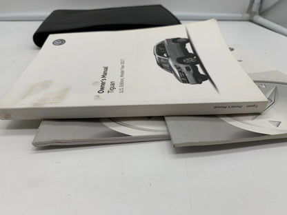 2017 Volkswagen Tiguan Owners Manual Set with Case OEM